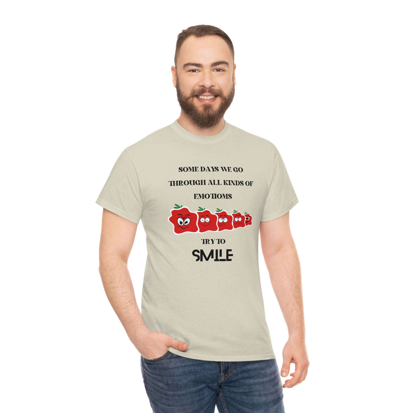 Smile Unisex Heavy Cotton Tee