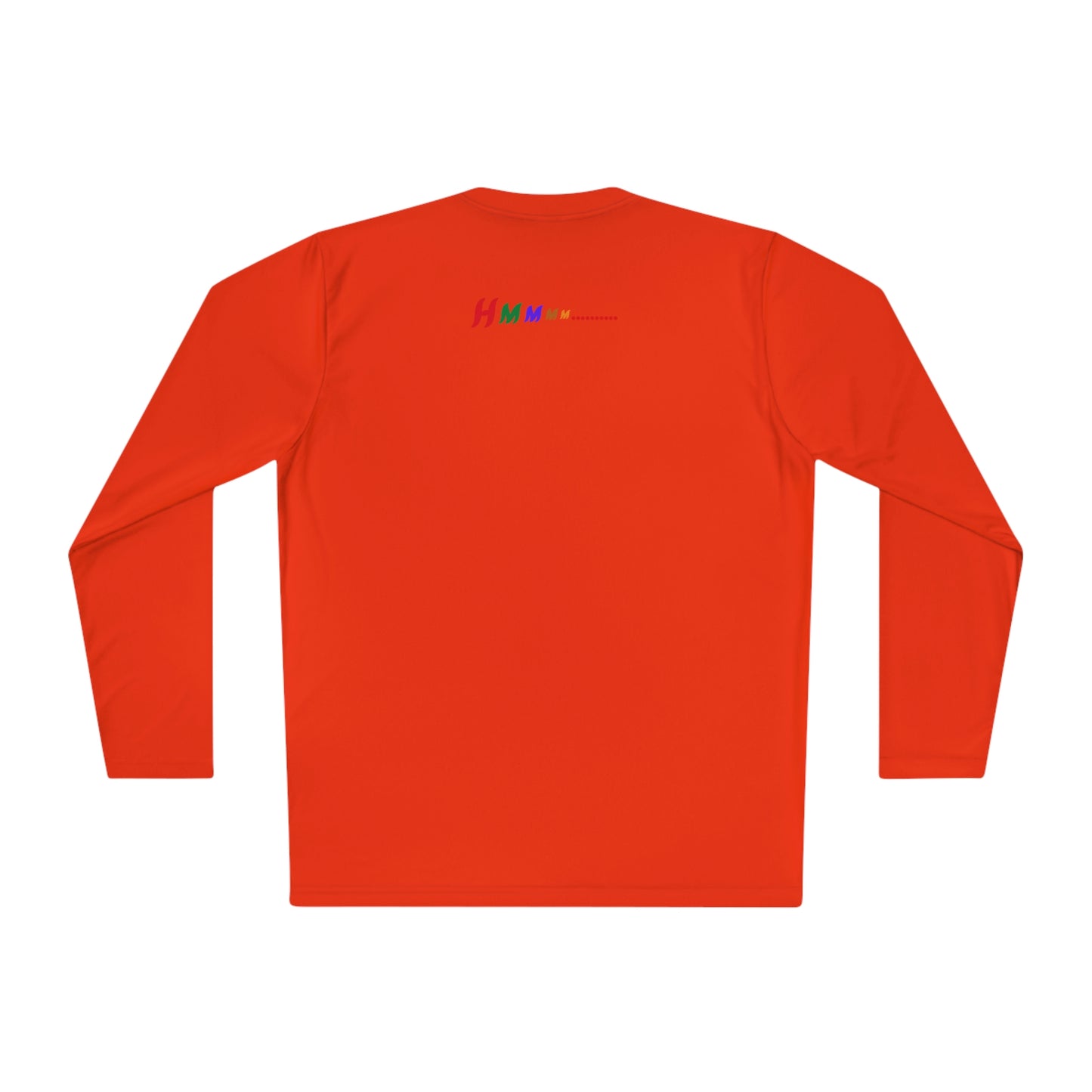 Hmmm, Unisex Lightweight Long Sleeve Tee