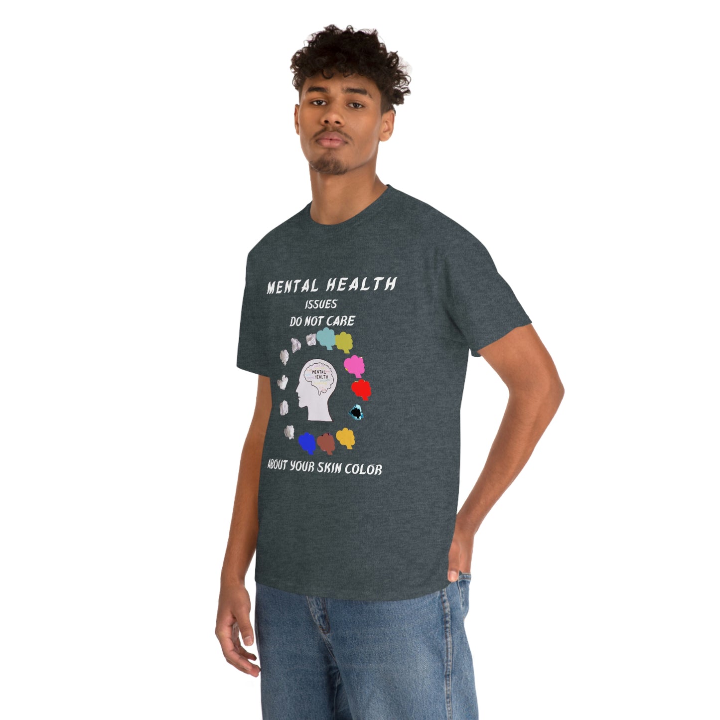 Mental Health Unisex Heavy Cotton Tee