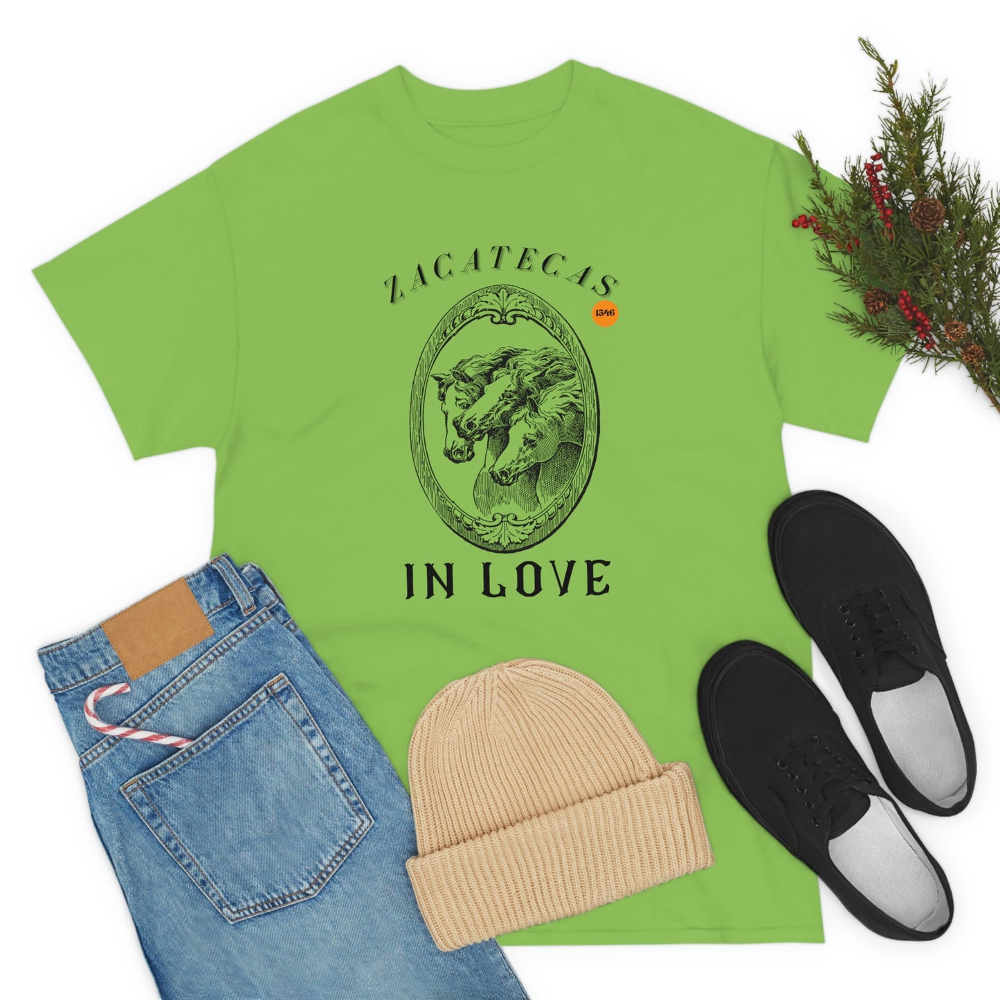 Zacatecas Unisex Heavy Cotton Tee