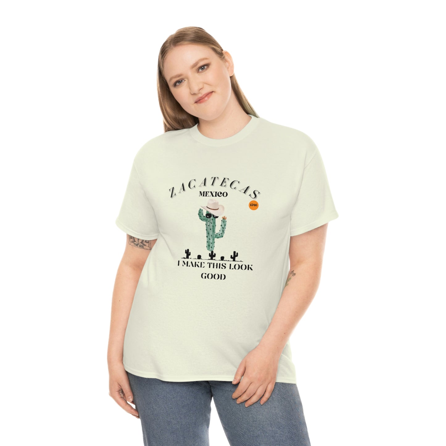 Zacatecas Unisex Heavy Cotton Tee