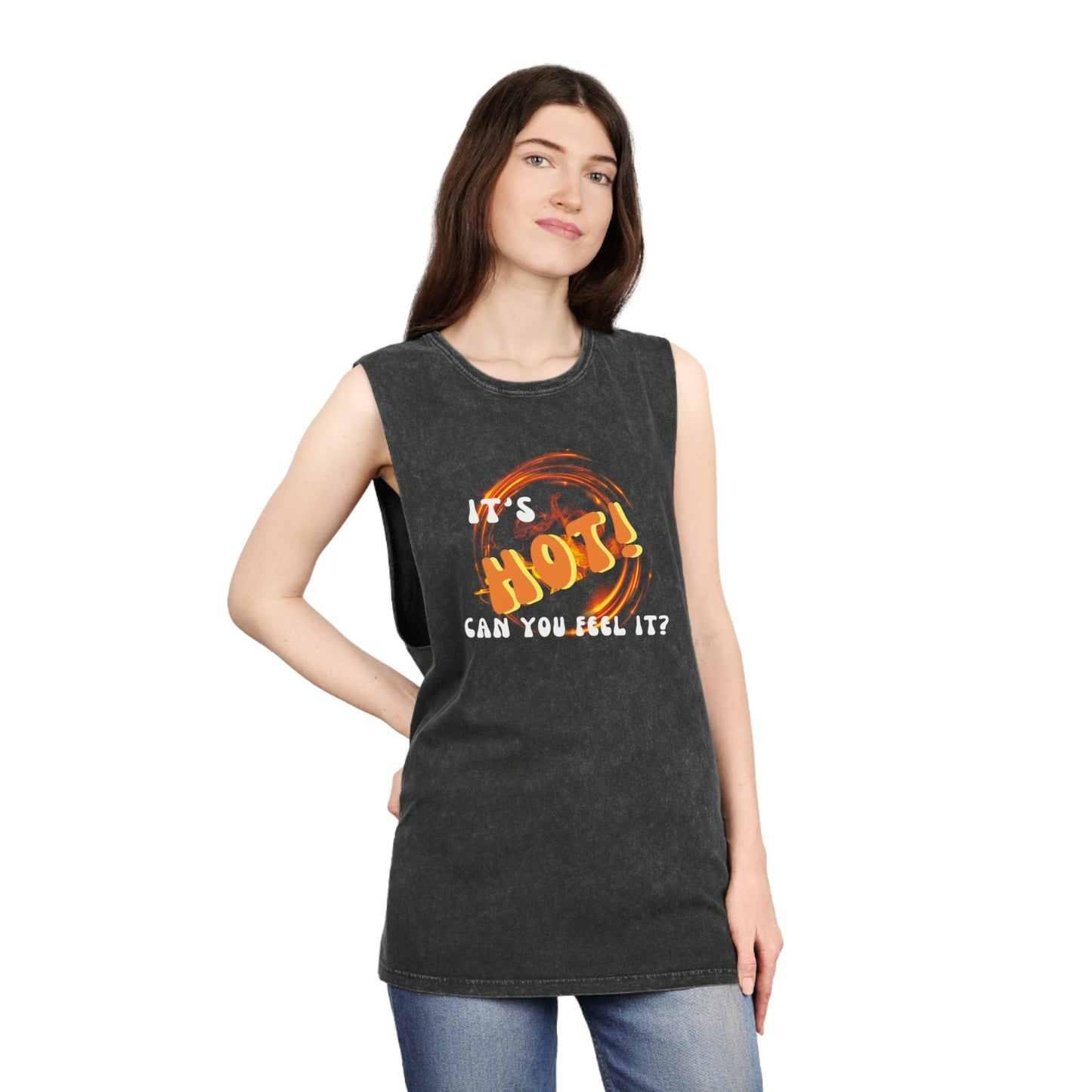 Unisex Stonewash Tank Top