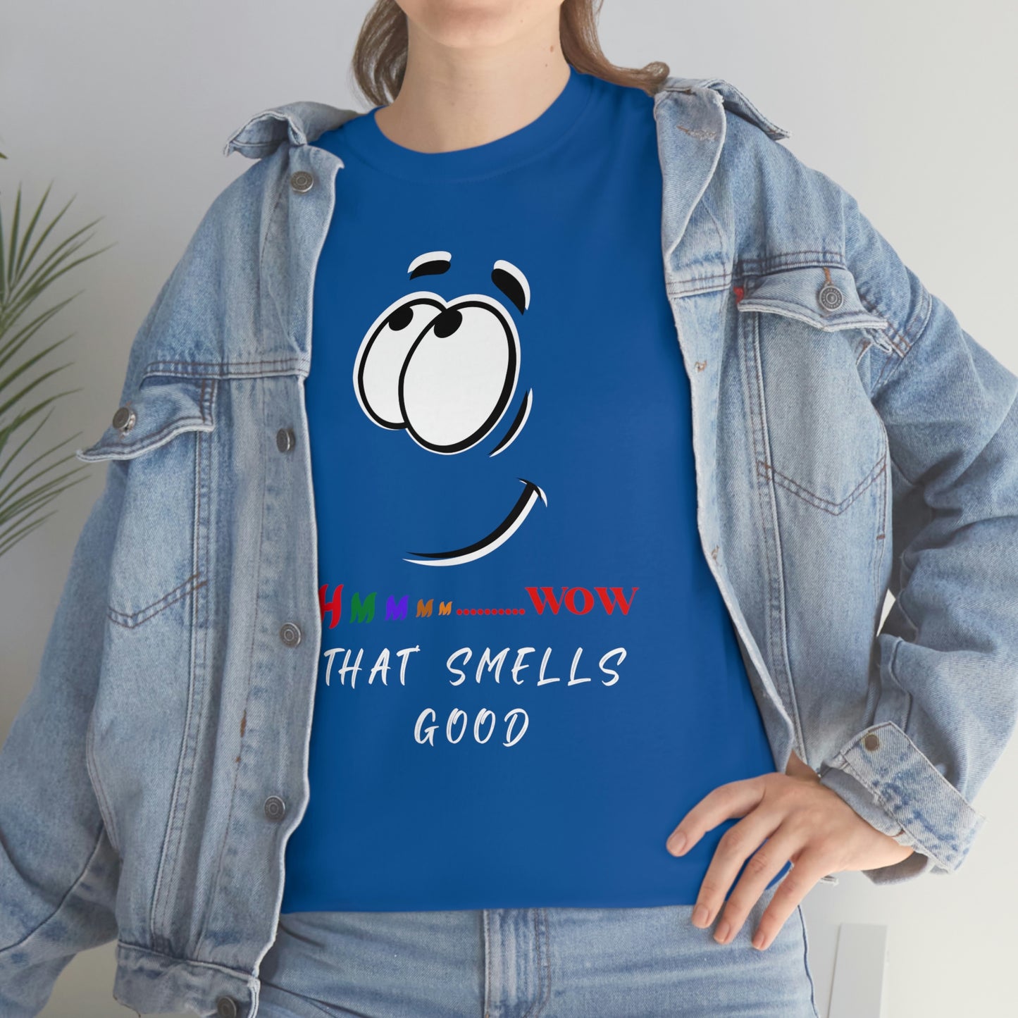 Hmmm... Wow that Smells Good Unisex Heavy Cotton Tee