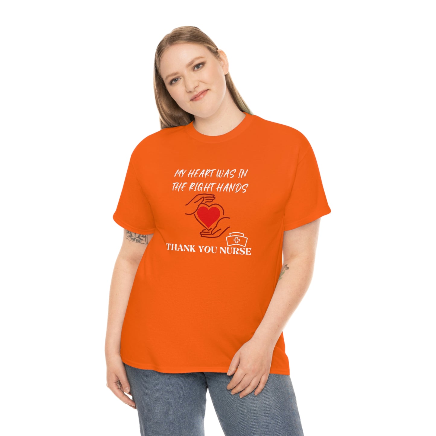 Medical, CVICU, EKG, Unisex Heavy Cotton Tee