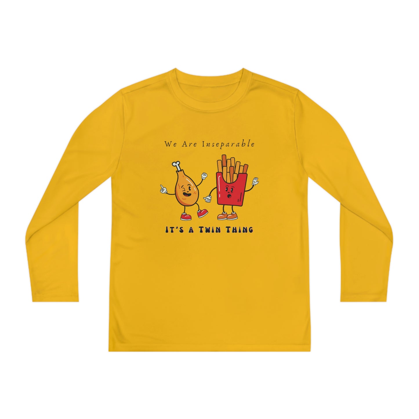 Twin, Youth Long Sleeve Competitor Tee