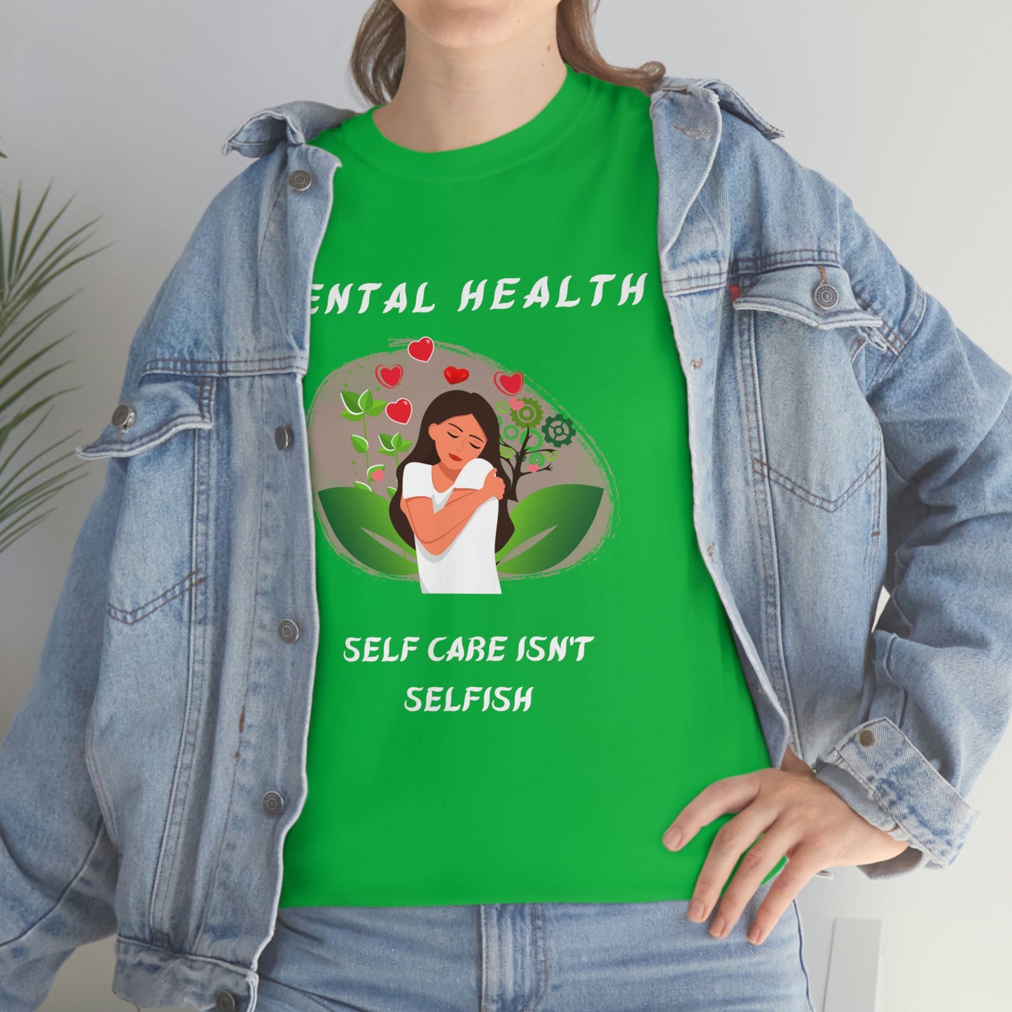 Mental Health Unisex Heavy Cotton Tee