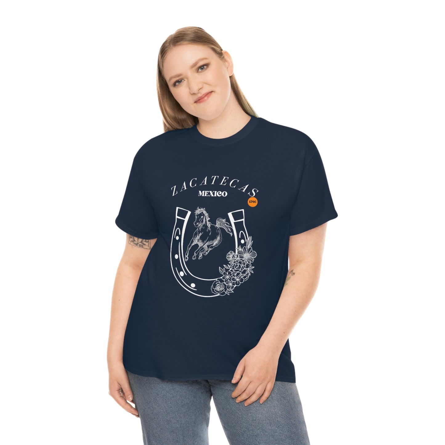 Zacatecas Unisex Heavy Cotton Tee