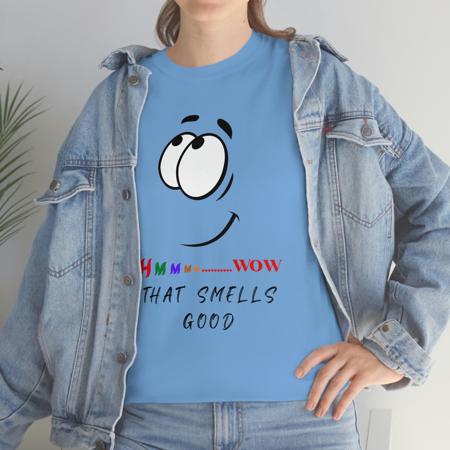 Hmmm... Wow, That Smells Good Unisex Heavy Cotton Tee