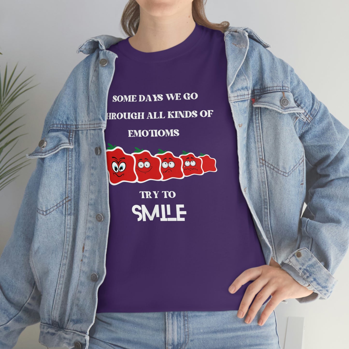 Smile Unisex Heavy Cotton Tee