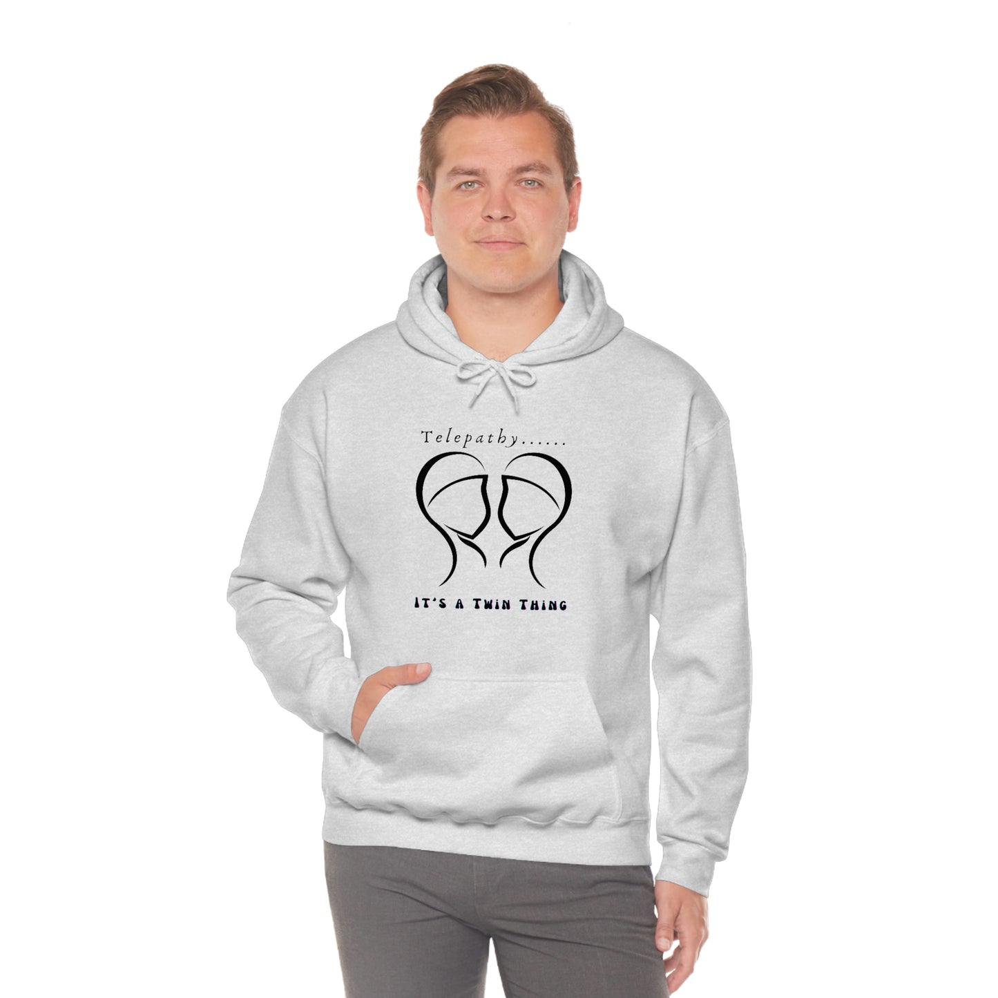 Twin, Unisex Heavy Blend™ Hooded Sweatshirt