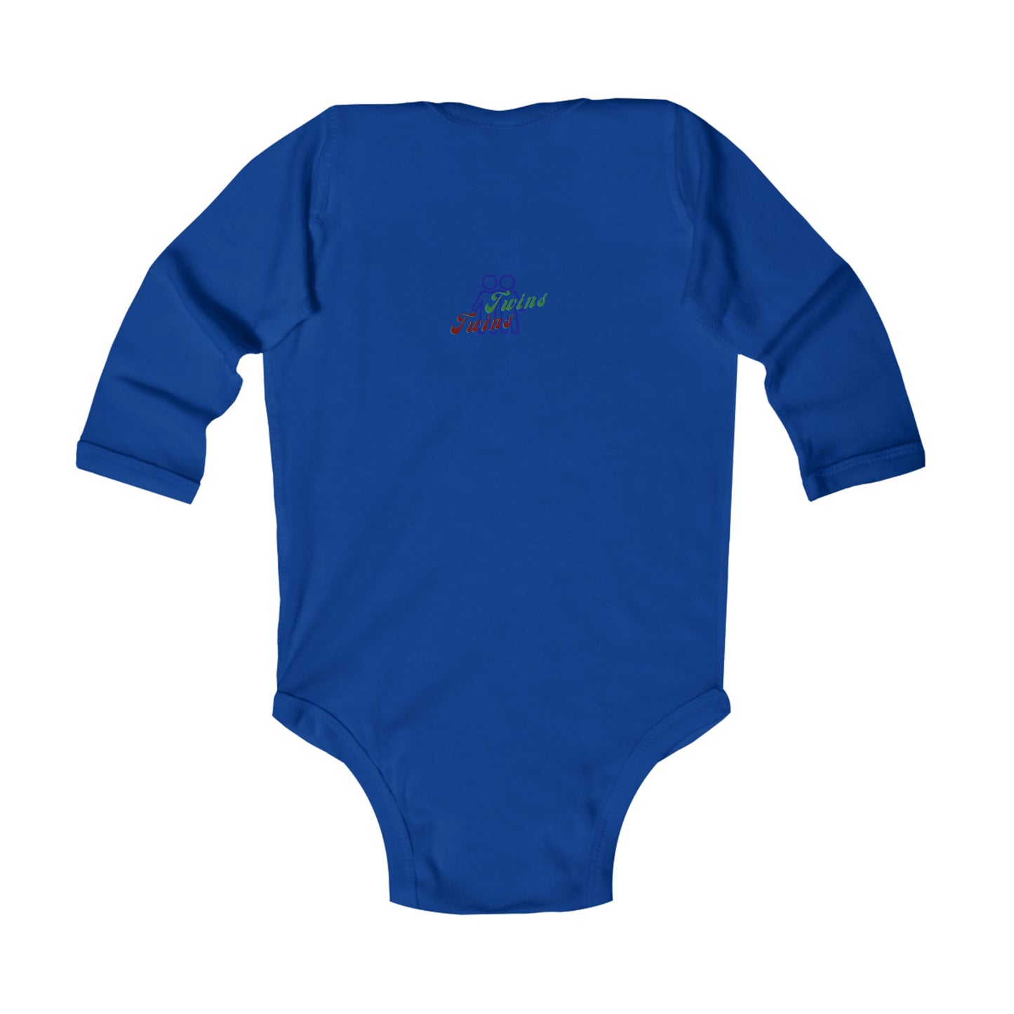 Baby Talk, Twin, Infant Long Sleeve Bodysuit