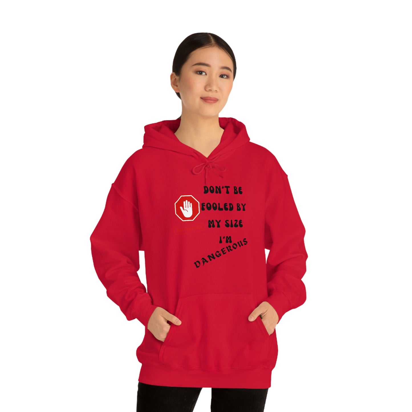 Warning, Unisex Heavy Blend™ Hooded Sweatshirt