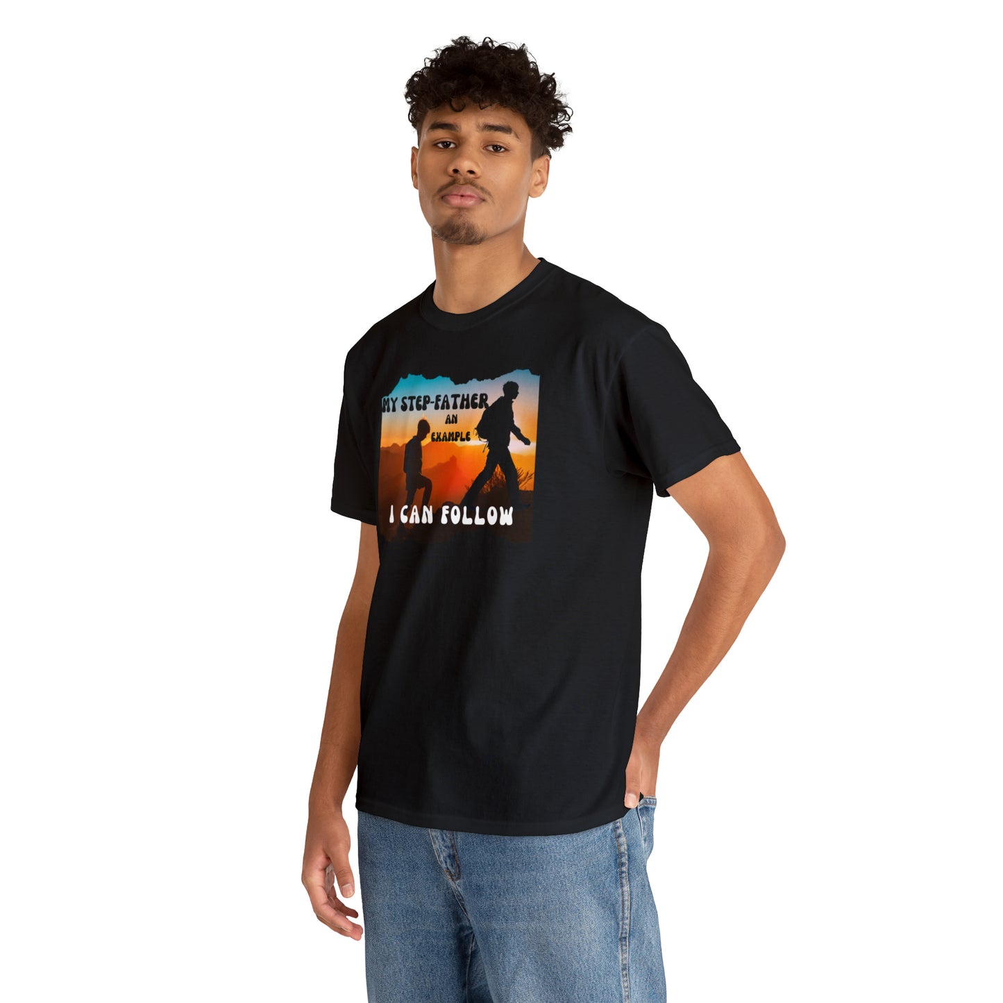 Exotic Print Father' Day Unisex Heavy Cotton Tee