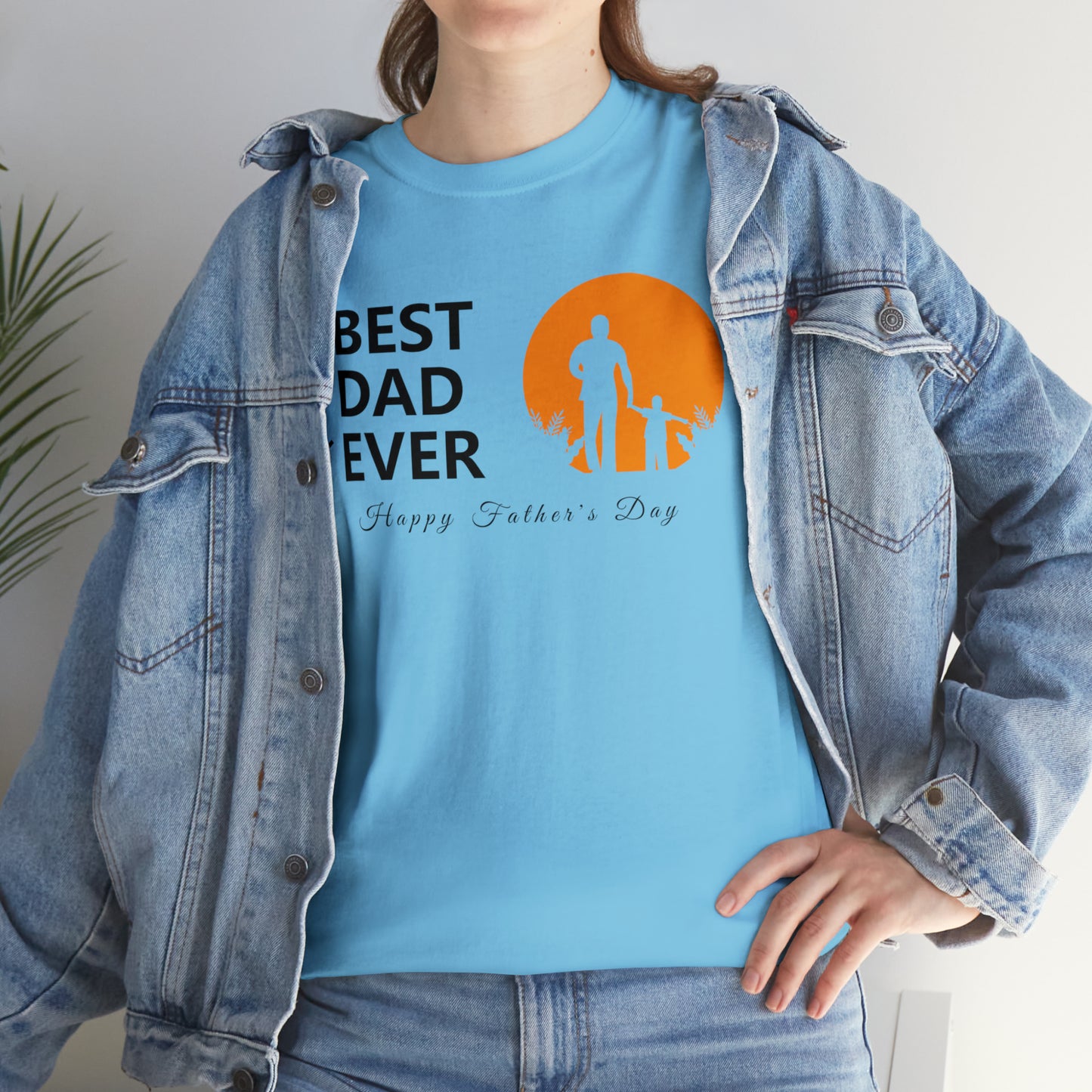 Exotic Print Father's Day Unisex Heavy Cotton Tee