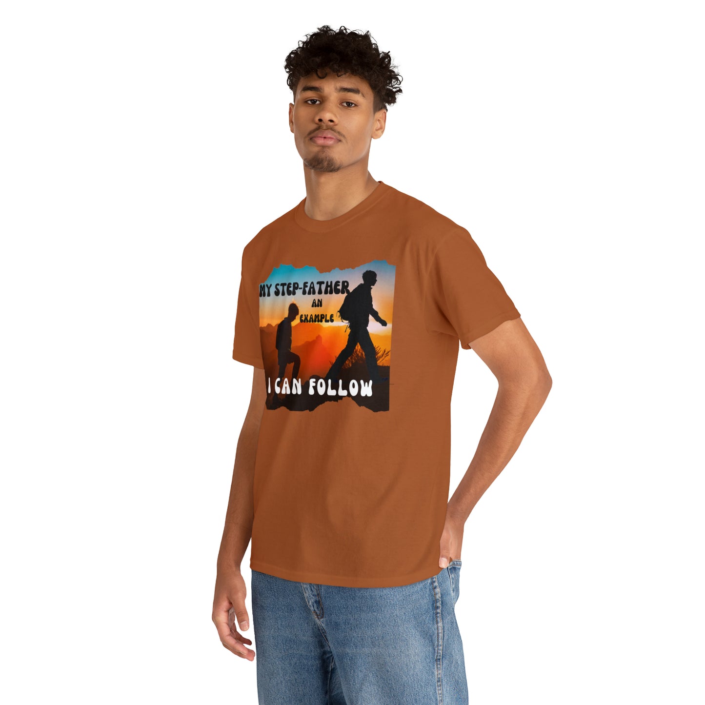 Exotic Print Father' Day Unisex Heavy Cotton Tee