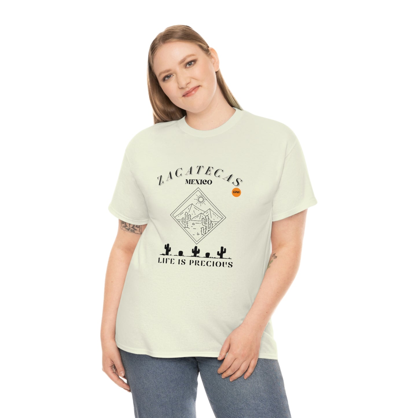 Zacatecas Unisex Heavy Cotton Tee