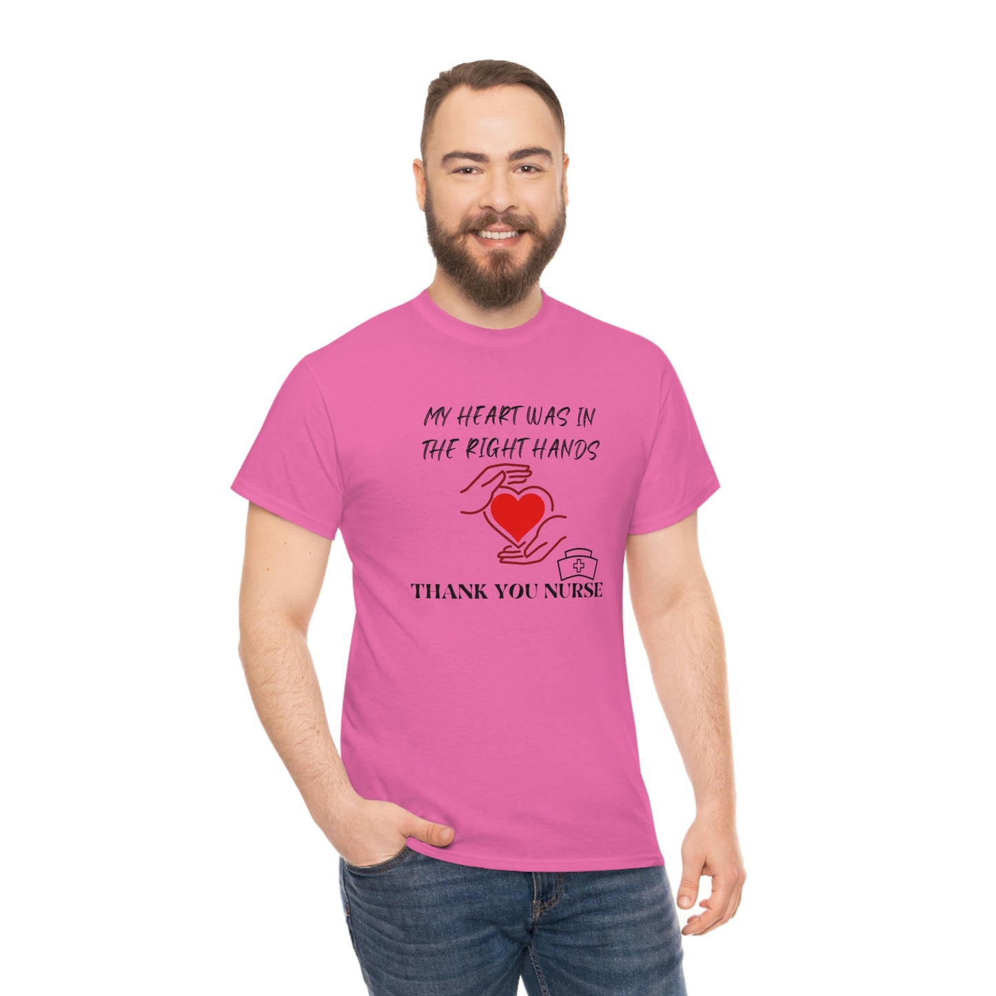 Medical, CVICU, EKG, Unisex Heavy Cotton Tee