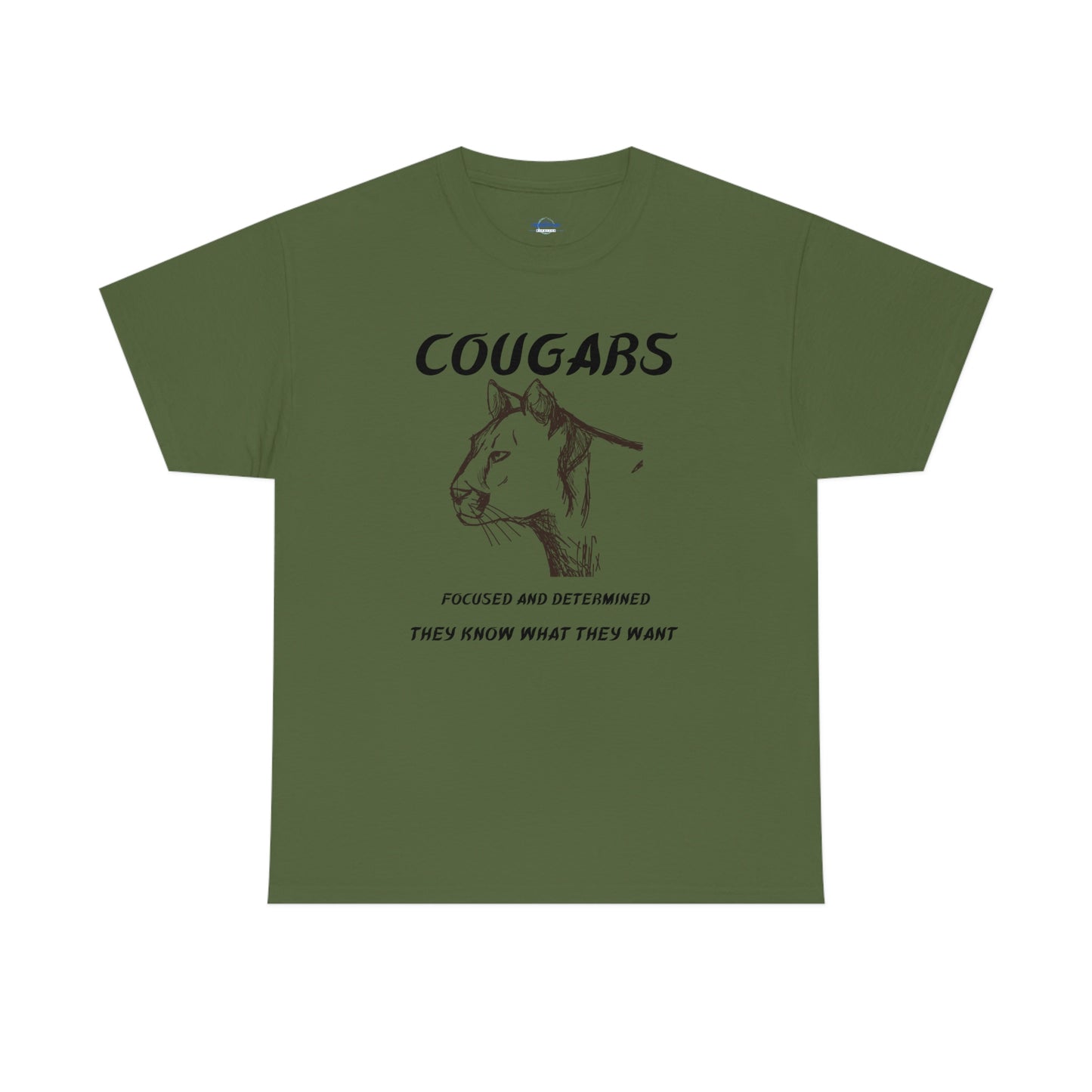 Cougars Unisex Heavy Cotton Tee