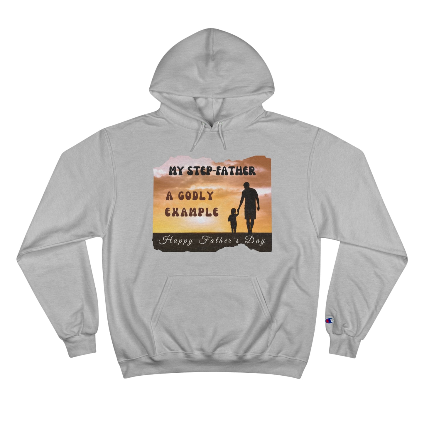 Exotic Print Father's Day Champion Hoodie