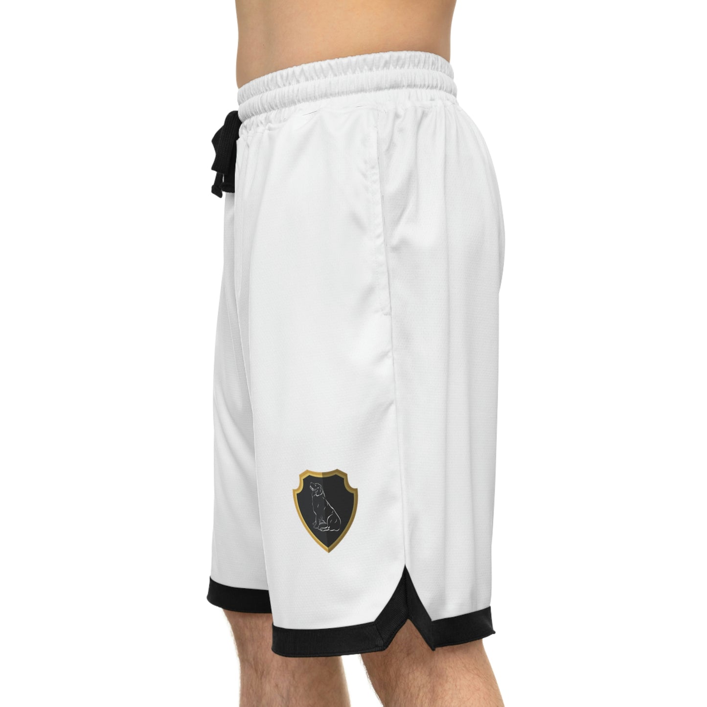 Dog Emblem Basketball Rib Shorts (AOP)