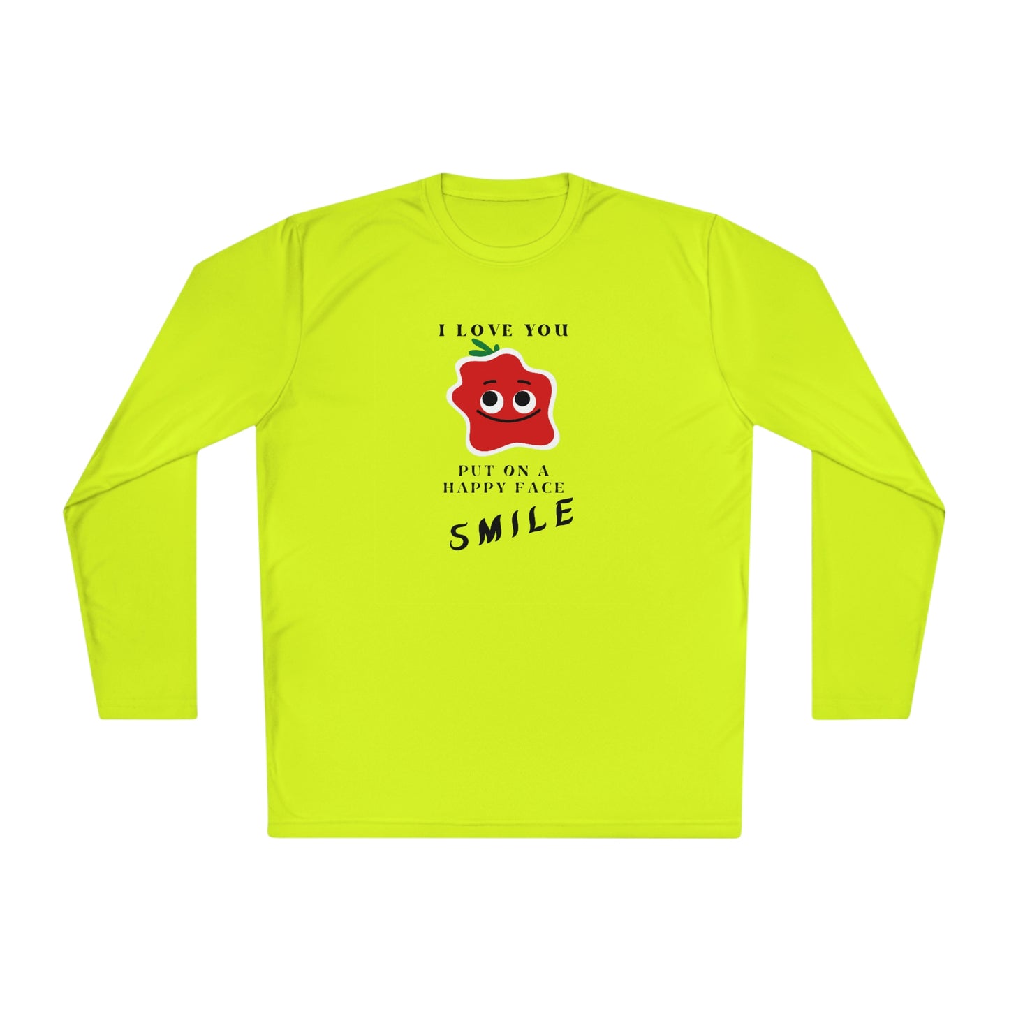 Smile Unisex Lightweight Long Sleeve Tee