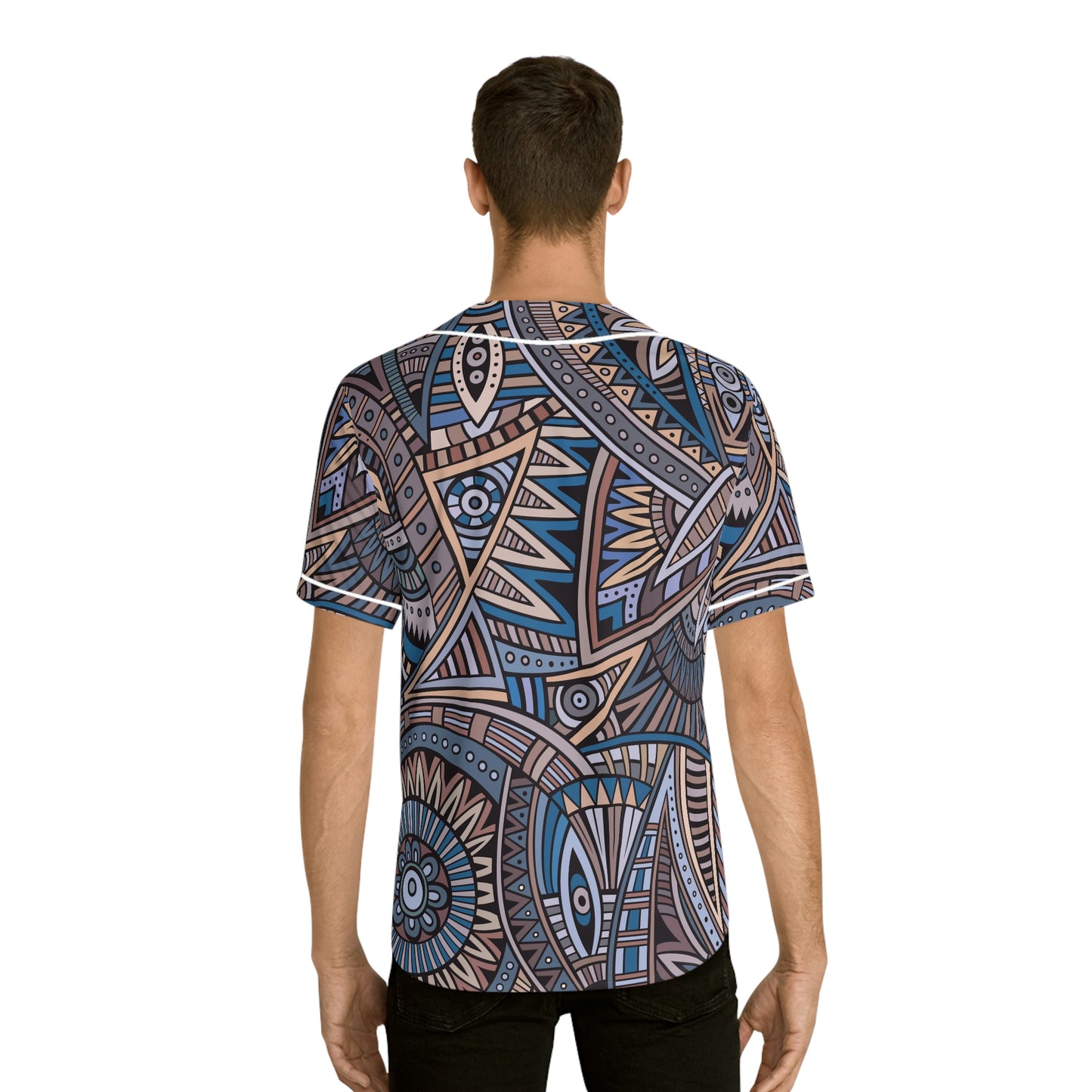 Exotic Print Baseball Jersey (AOP)