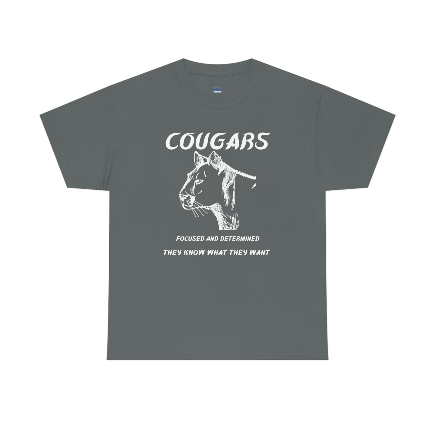 Cougars Unisex Heavy Cotton Tee