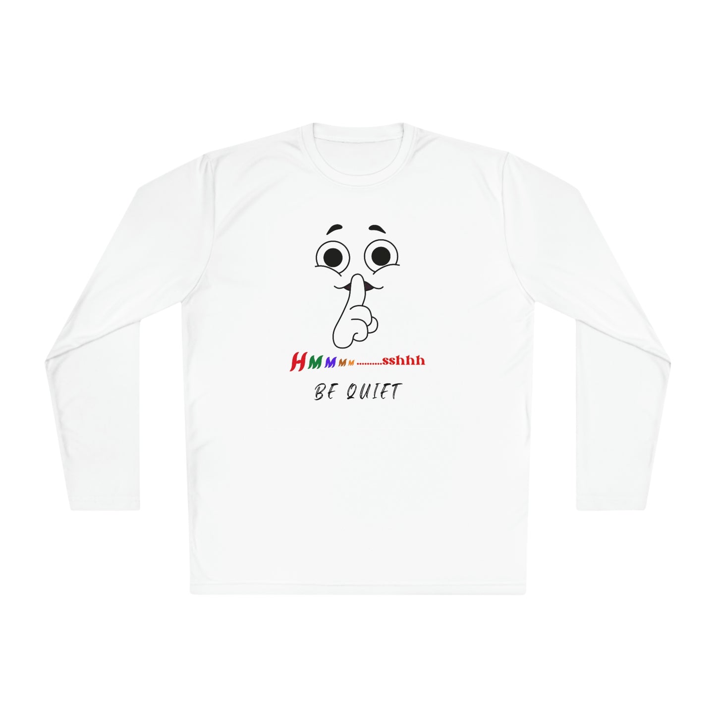 Hmmm, Unisex Lightweight Long Sleeve Tee