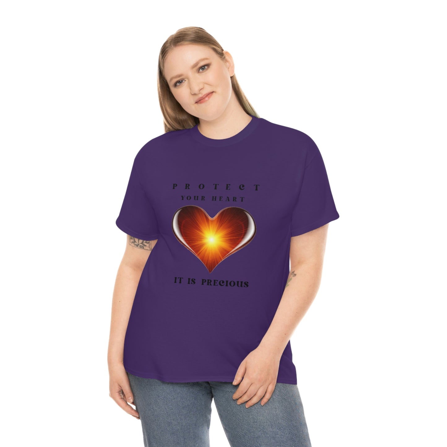 Protect Your Heart Unisex Heavy Cotton Tee