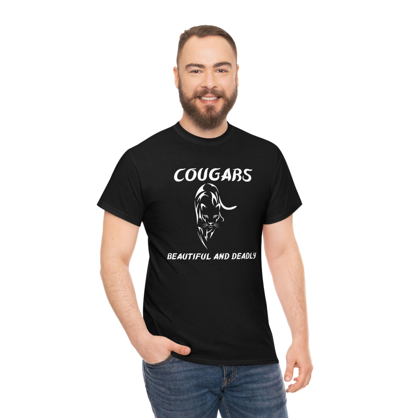 Cougars Unisex Heavy Cotton Tee