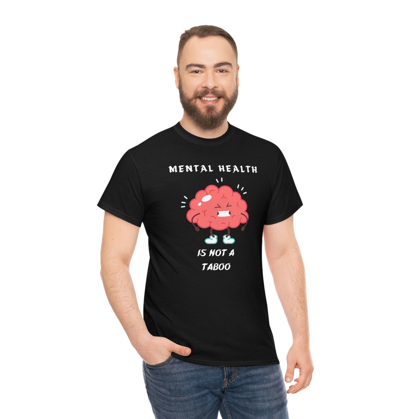 Mental Health Unisex Heavy Cotton Tee