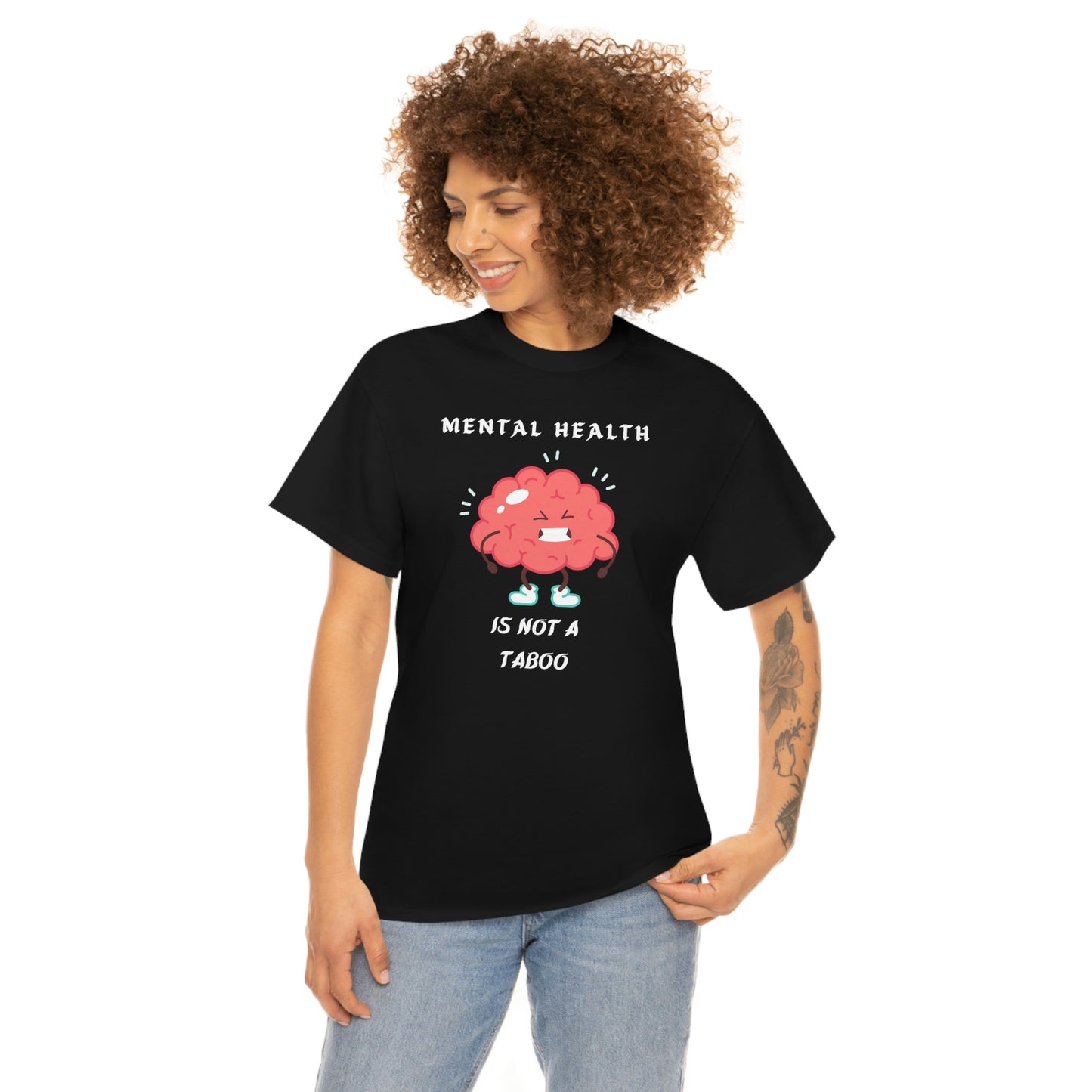 Mental Health Unisex Heavy Cotton Tee