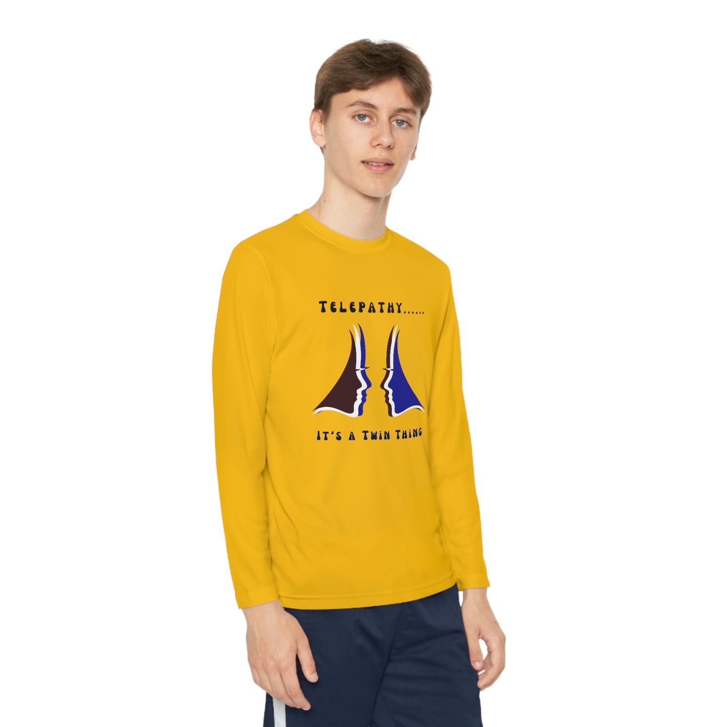 Twin, Youth Long Sleeve Competitor Tee