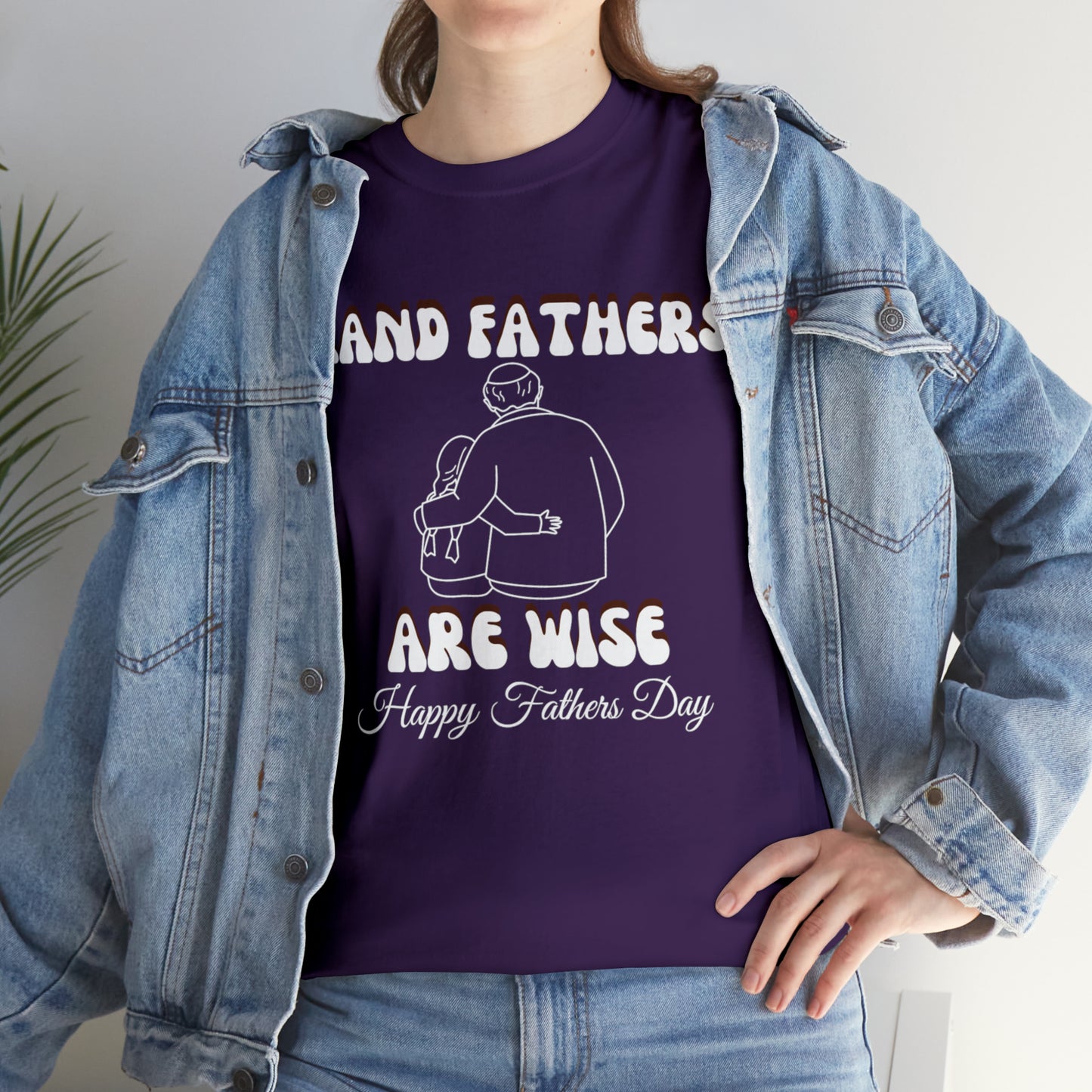 Exotic Print Father's Day Unisex Heavy Cotton Tee