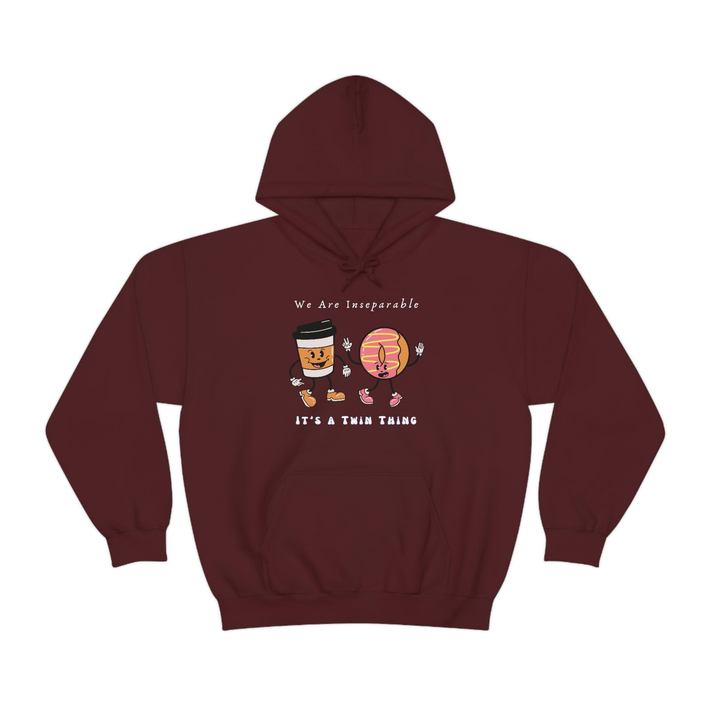 Twin, Unisex Heavy Blend™ Hooded Sweatshirt