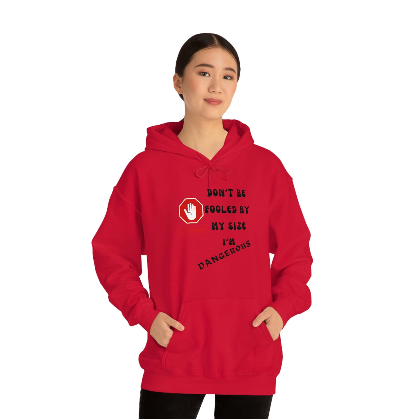 Warning, Unisex Heavy Blend™ Hooded Sweatshirt