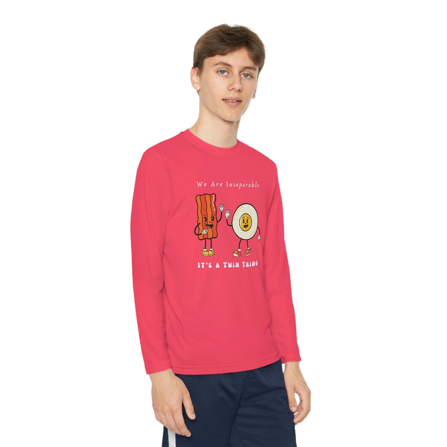 Twin, Youth Long Sleeve Competitor Tee