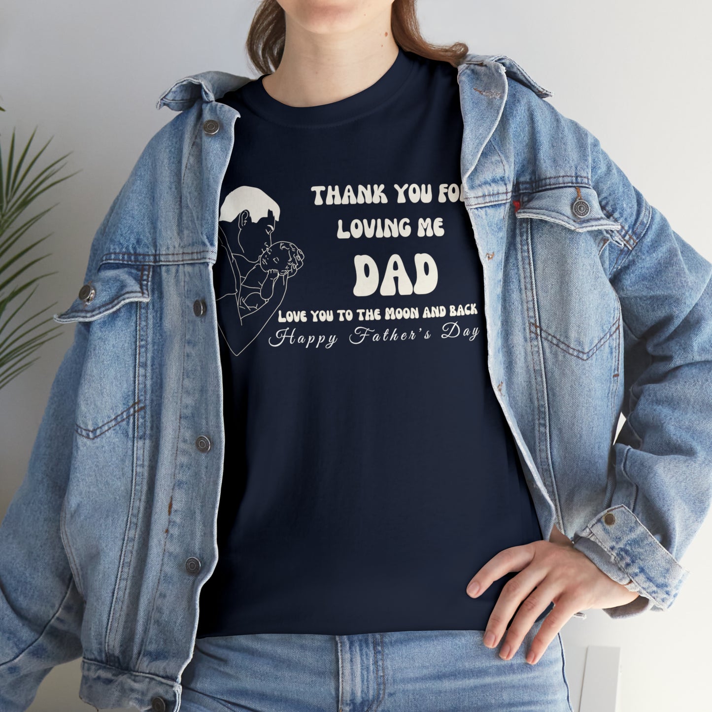 Exotic Print Father's Day Unisex Heavy Cotton Tee