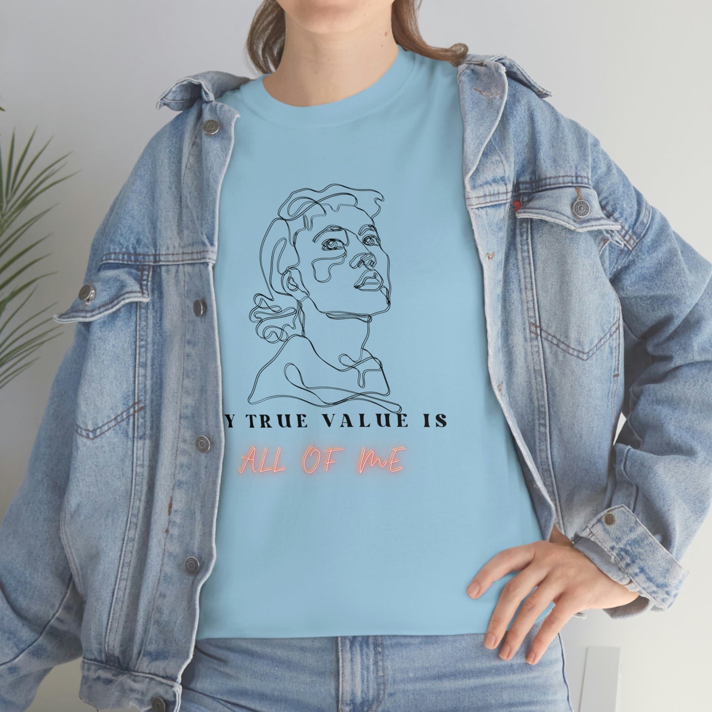 Woman's True value Unisex Heavy Cotton Tee