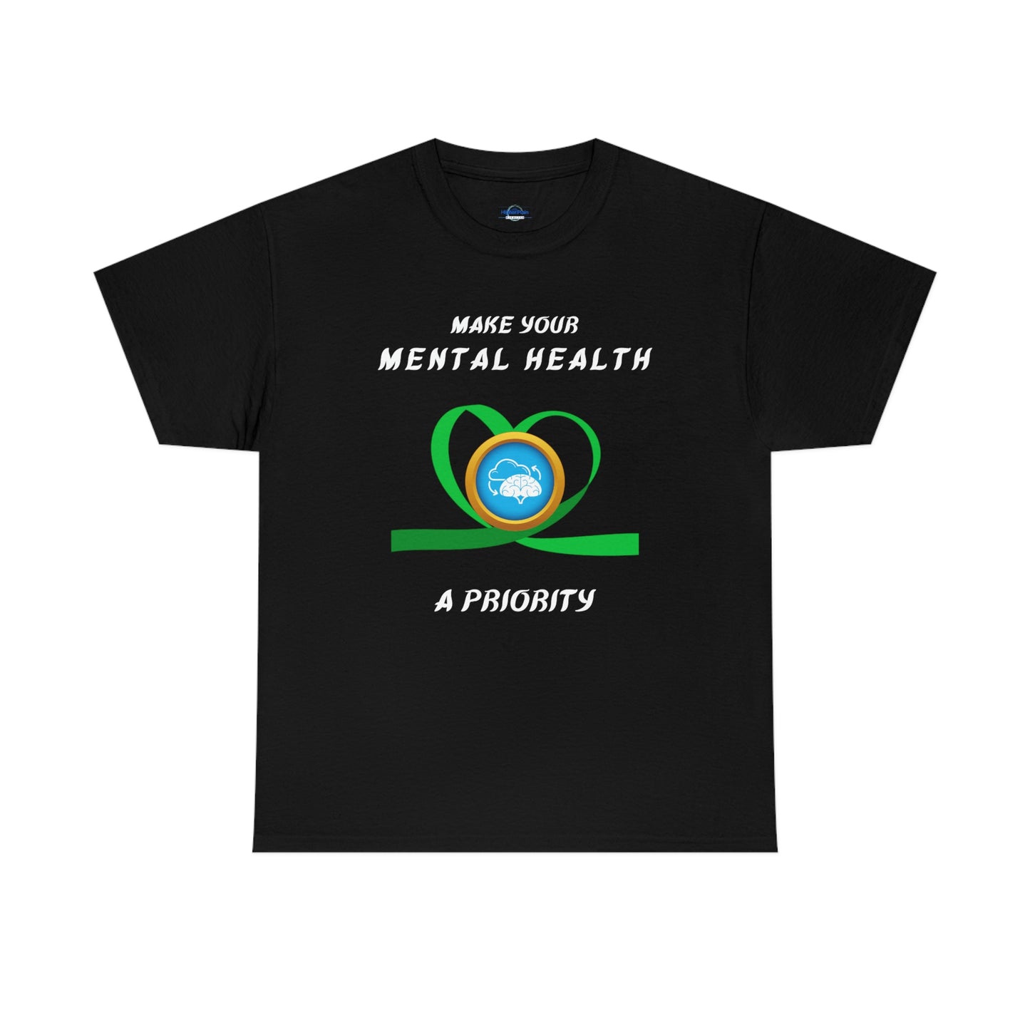 Mental Health A Priority Unisex Heavy Cotton Tee