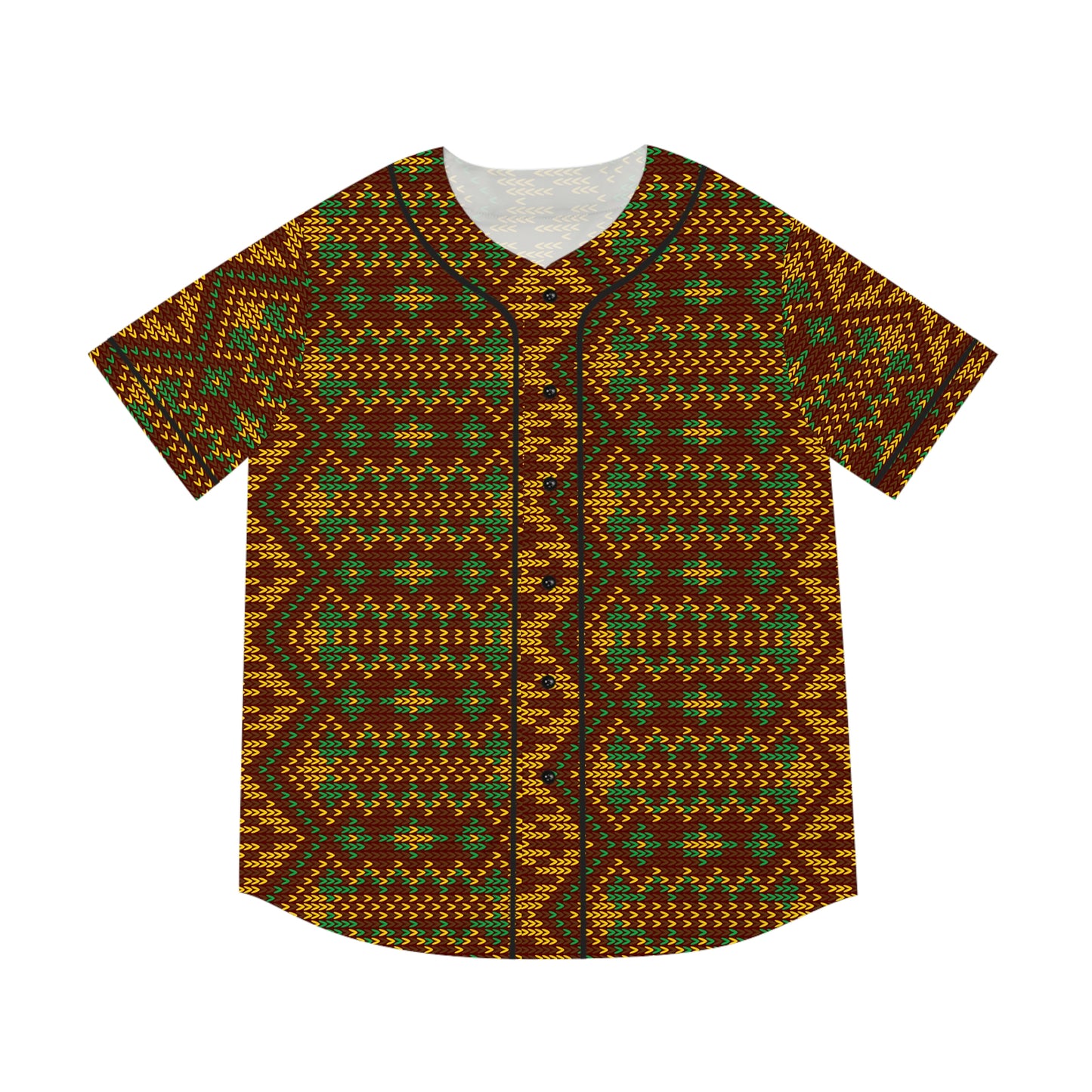 Exotic Print Baseball Jersey