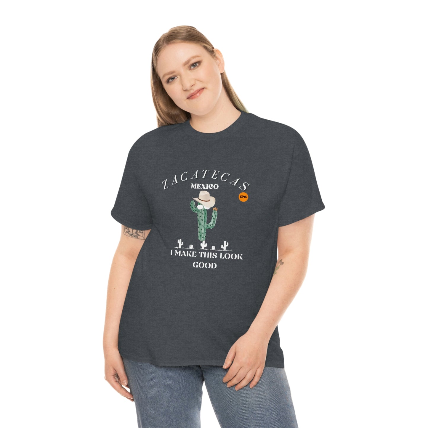 Zacatecas Unisex Heavy Cotton Tee