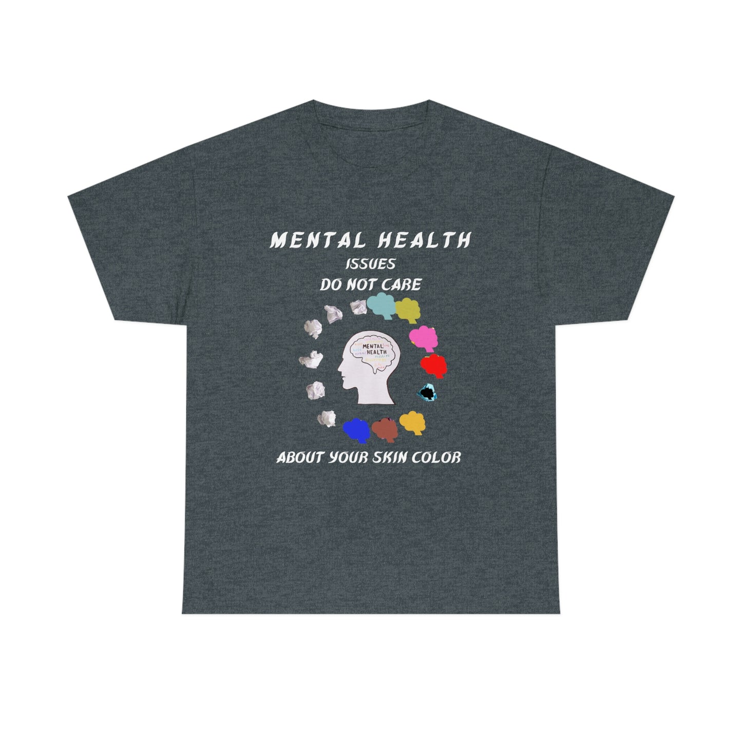 Mental Health Unisex Heavy Cotton Tee