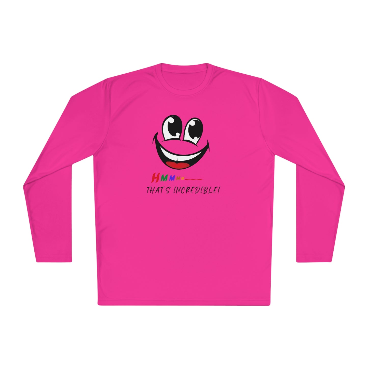 Hmmm, Unisex Lightweight Long Sleeve Tee