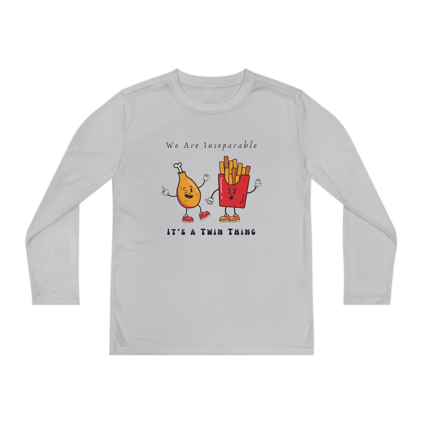 Twin, Youth Long Sleeve Competitor Tee