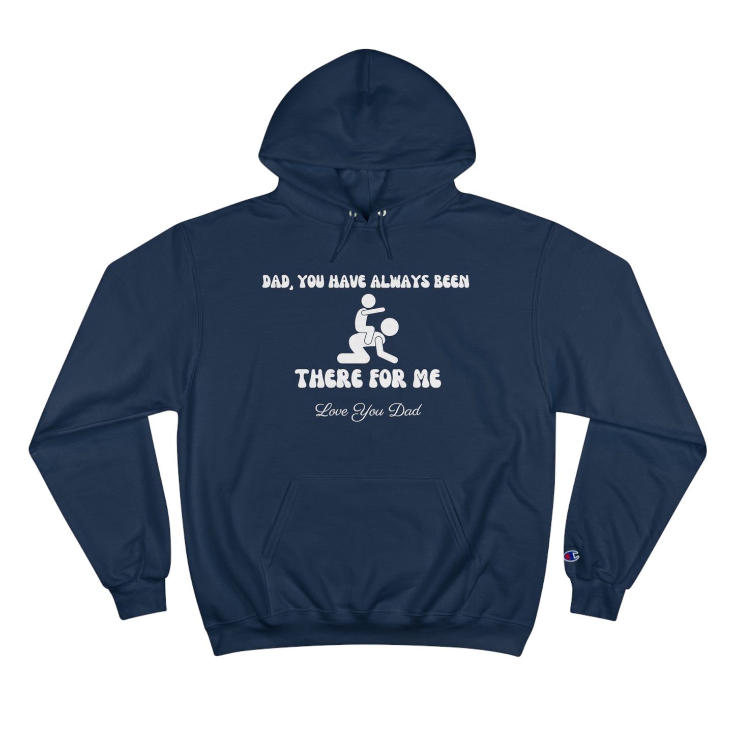 Exotic Print Fathers Day Champion Hoodie