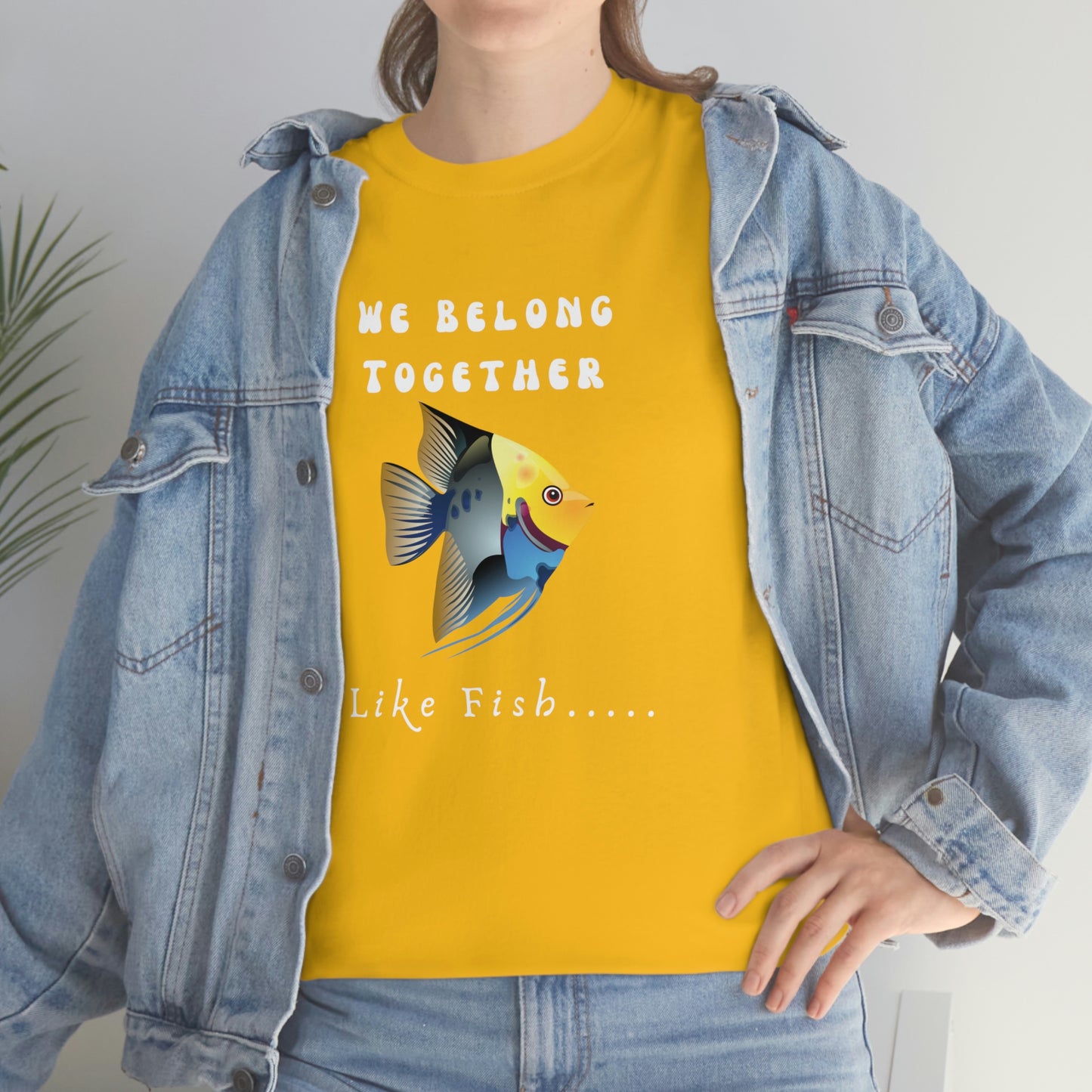 Stronger Together, Love, Unisex Heavy Cotton Tee