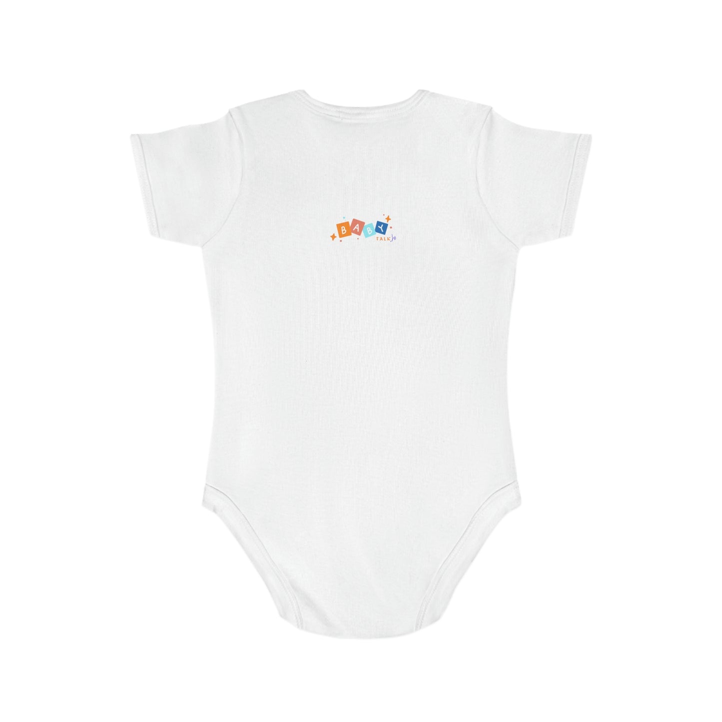 Baby Talk, Short Sleeve Baby Bodysuit