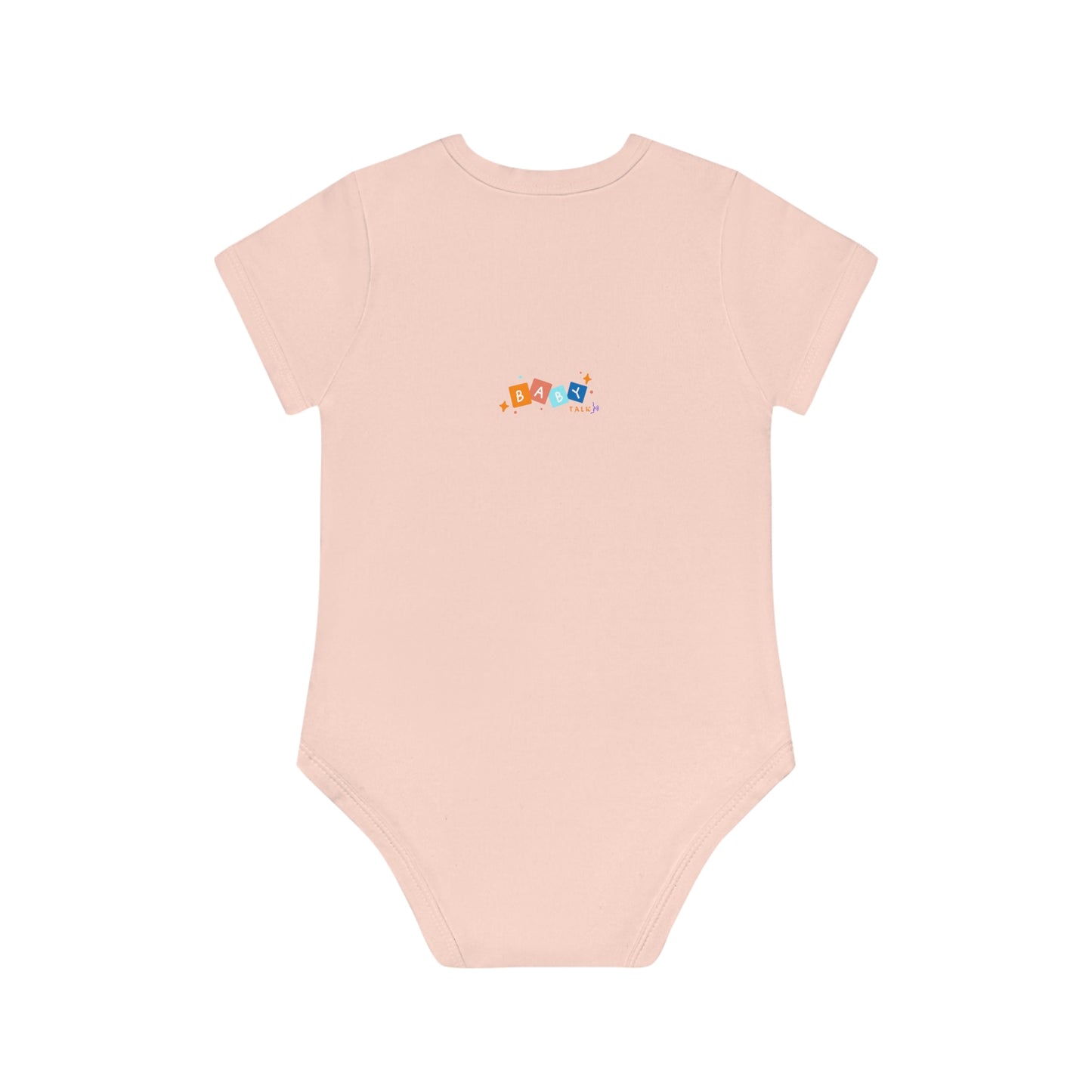 Baby Talk, Baby Organic Short Sleeve Bodysuit