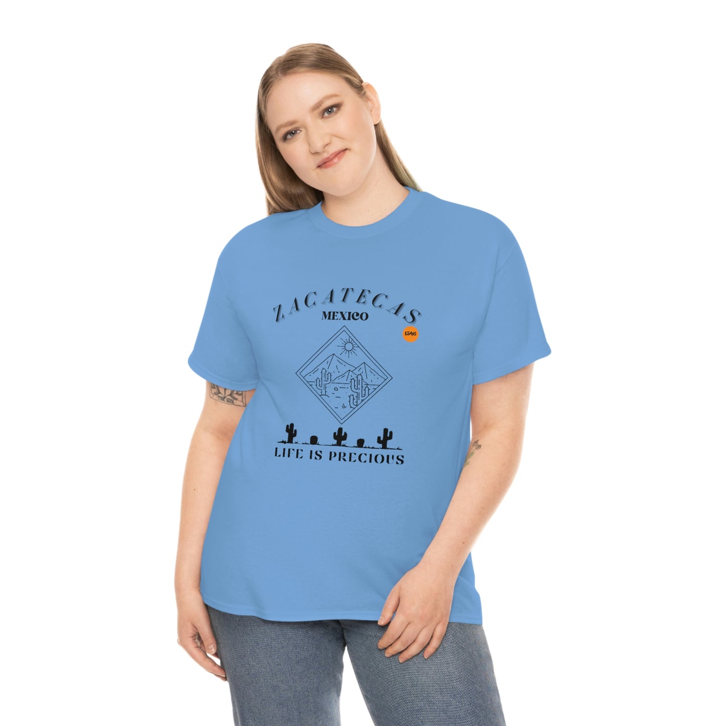 Zacatecas Unisex Heavy Cotton Tee